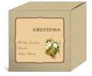 Sepia Christmas Gift Box Medium